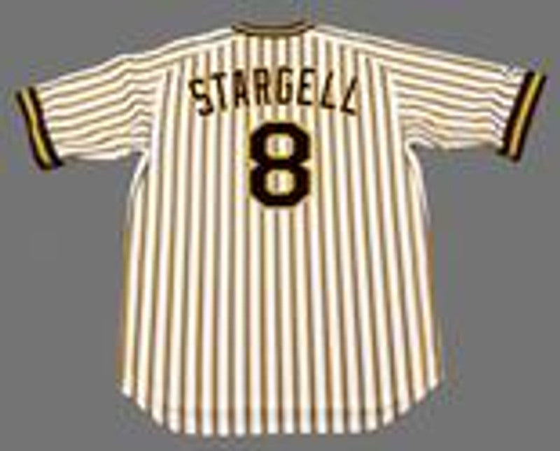 Willie Stargell Pittsburgh Pirates 1978 Cooperstown Home Baseball Stitched Jersey | CTJS0023