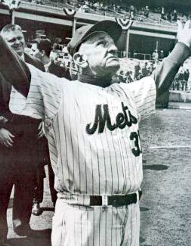 Casey Stengel New York Mets 1962 Home Baseball Throwback Stitched Jersey | CTJS2642