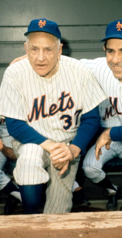 Casey Stengel New York Mets 1962 Home Baseball Throwback Stitched Jersey | CTJS2642