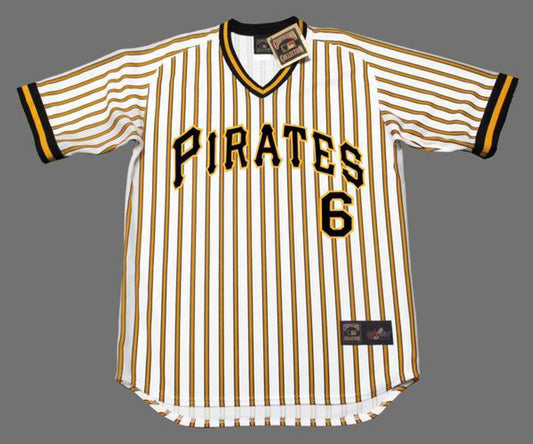Rennie Stennett Pittsburgh Pirates 1978 Cooperstown Home Baseball Stitched Jersey | CTJS0706