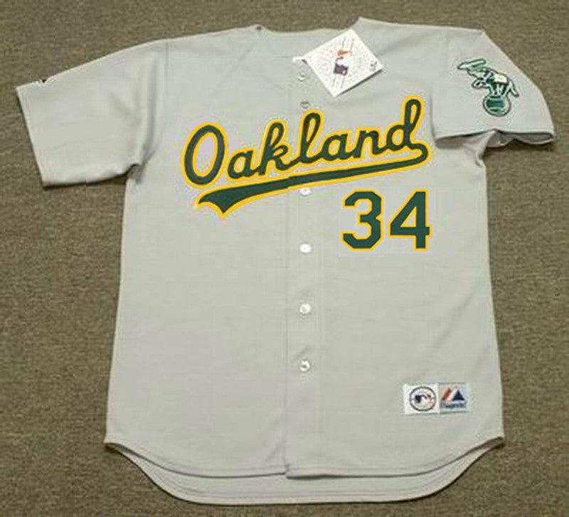Dave Stewart Oakland Athletics 1989 Away Baseball Throwback Stitched Jersey | CTJS2374