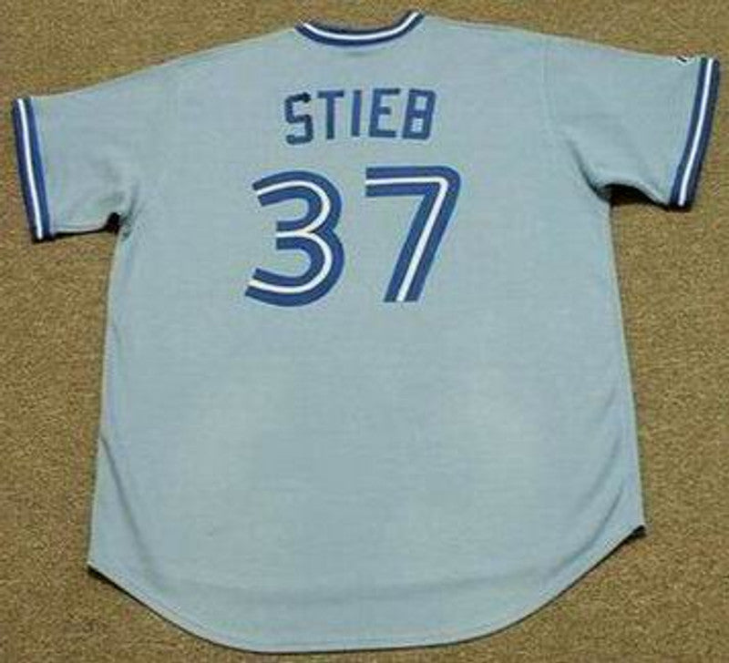 Dave Stieb Toronto Blue Jays Cooperstown Throwback Away Baseball Stitched Jersey | CTJS2370