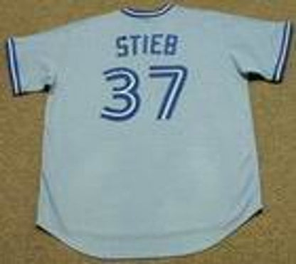 Dave Stieb Toronto Blue Jays Cooperstown Throwback Away Baseball Stitched Jersey | CTJS2370