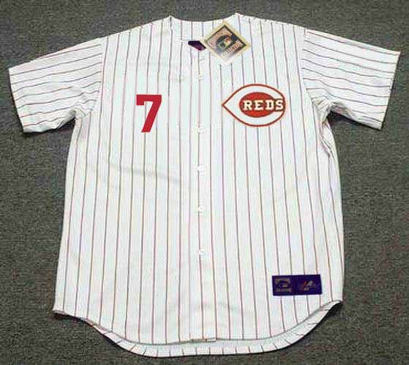 Eugenio Suarez Cincinnati Reds 1967 Home Baseball Throwback Stitched Jersey | CTJS2119
