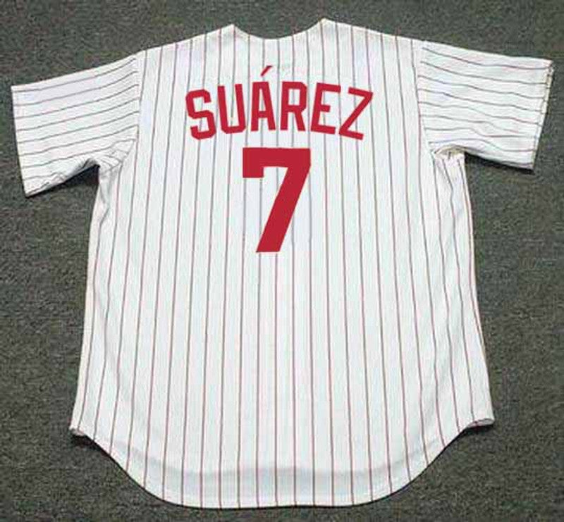Eugenio Suarez Cincinnati Reds 1967 Home Baseball Throwback Stitched Jersey | CTJS2119