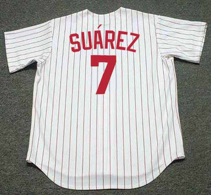 Eugenio Suarez Cincinnati Reds 1967 Home Baseball Throwback Stitched Jersey | CTJS2119
