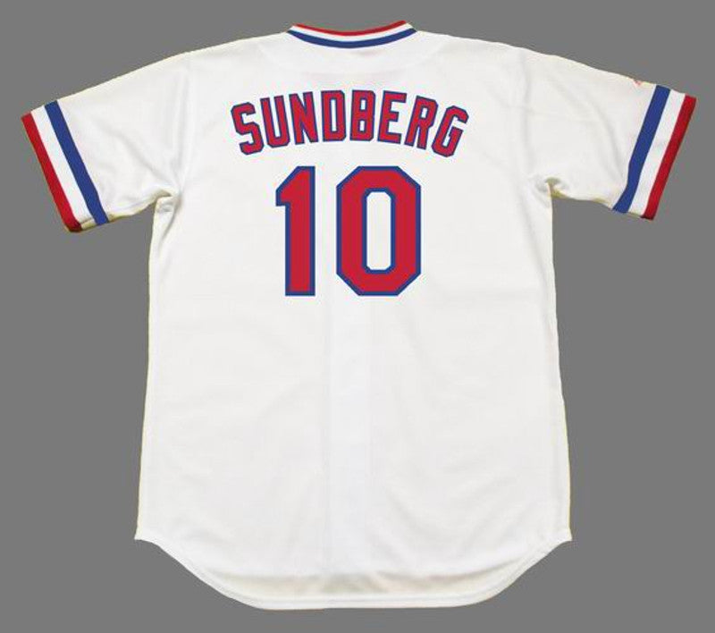 Jim Sundberg Texas Rangers 1981 Cooperstown Home Baseball Stitched Jersey | CTJS1660