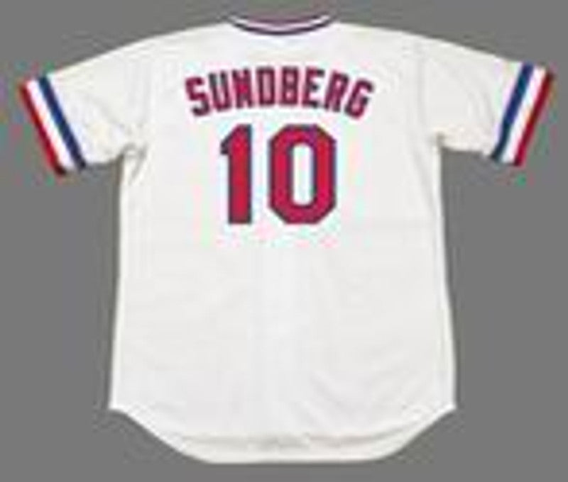 Jim Sundberg Texas Rangers 1981 Cooperstown Home Baseball Stitched Jersey | CTJS1660