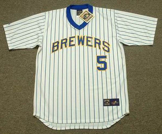 Bj Surhoff Milwaukee Brewers 1987 Home Throwback Baseball Stitched Jersey | CTJS2863