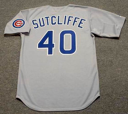 Rick Sutcliffe Chicago Cubs 1990 Away Baseball Stitched Baseball Jersey | CTJS0656
