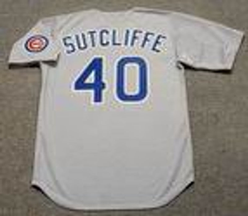 Rick Sutcliffe Chicago Cubs 1990 Away Baseball Stitched Baseball Jersey | CTJS0656