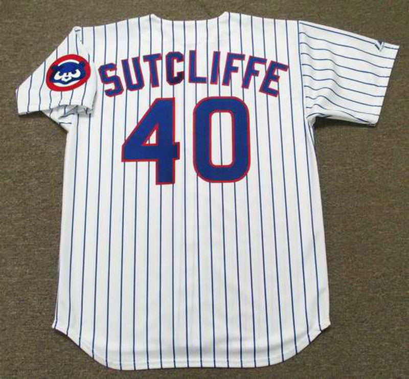 Rick Sutcliffe Chicago Cubs 1991 Throwback Home Baseball Stitched Jersey | CTJS0655