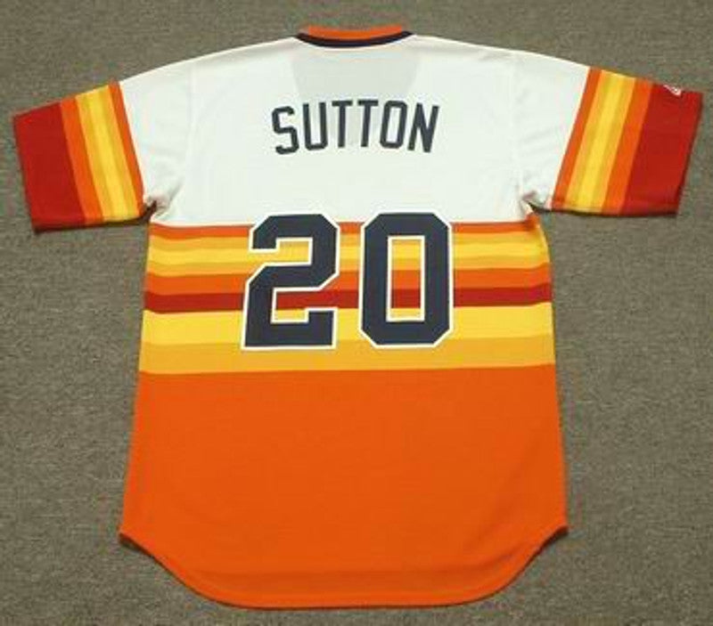 Don Sutton Houston Astros 1981 Cooperstown Throwback Baseball Stitched Jersey | CTJS2229