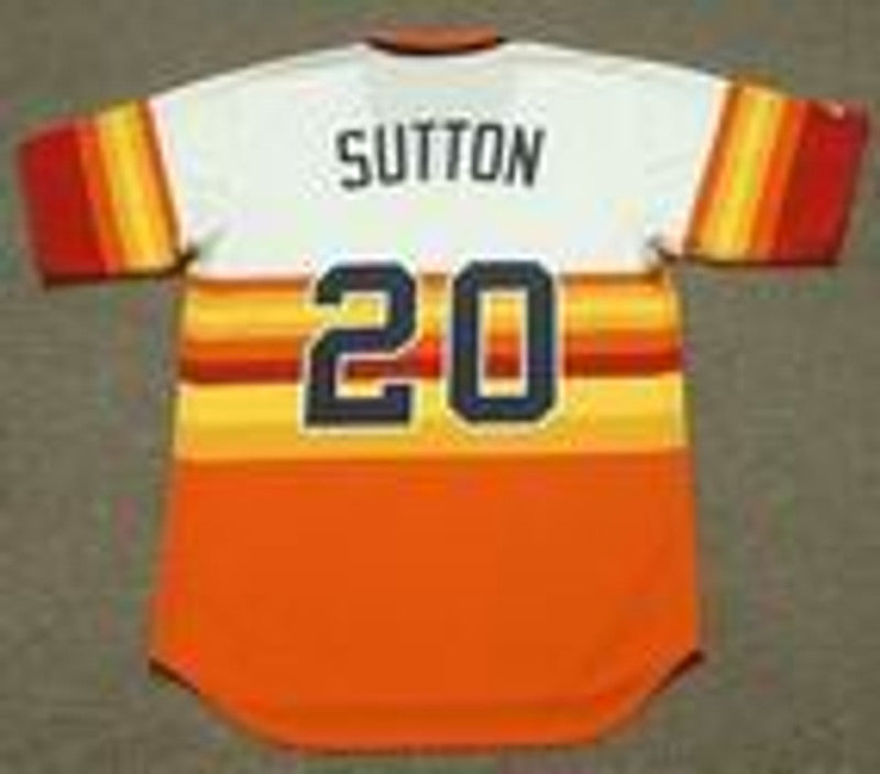 Don Sutton Houston Astros 1981 Cooperstown Throwback Baseball Stitched Jersey | CTJS2229