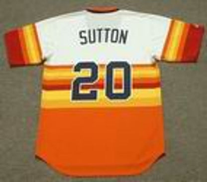 Don Sutton Houston Astros 1981 Cooperstown Throwback Baseball Stitched Jersey | CTJS2229