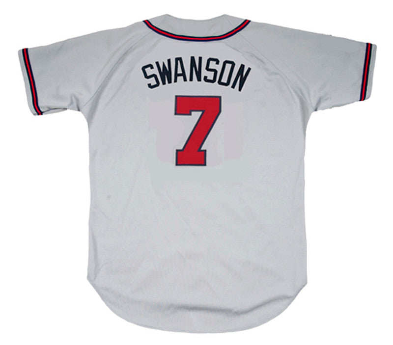 Dansby Swanson Atlanta Braves Away Baseball Stitched Jersey | CTJS2438