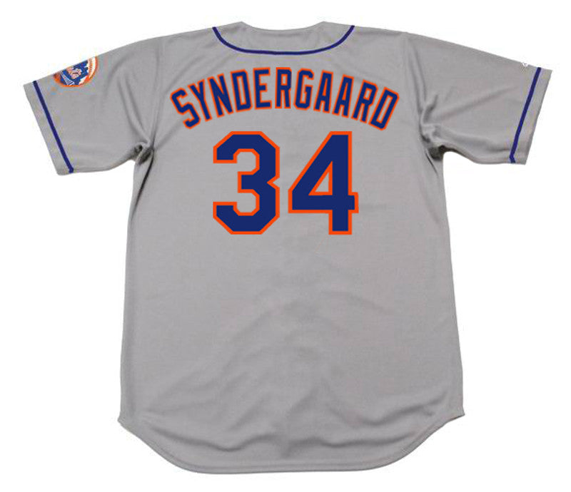Noah Syndergaard New York Mets 2016 Away Baseball Stitched Jersey | CTJS0939