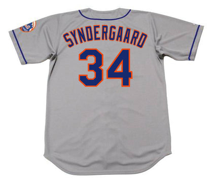 Noah Syndergaard New York Mets 2016 Away Baseball Stitched Jersey | CTJS0939