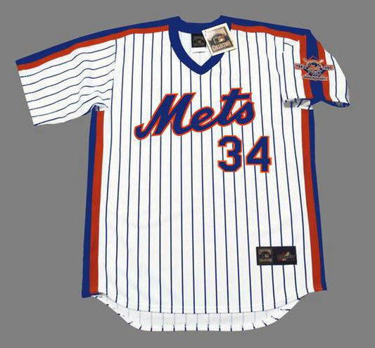 Noah Syndergaard New York Mets 1986 Throwback Home Baseball Stitched Jersey | CTJS0940