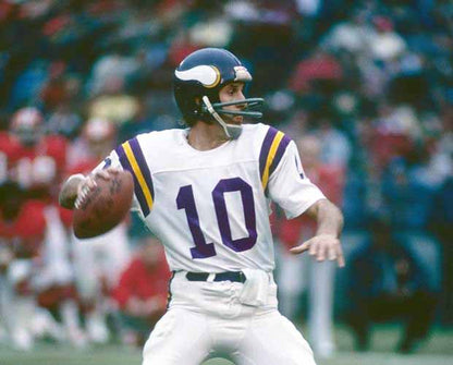 Minnesota Vikings Fran Tarkenton NFL jersey front view
