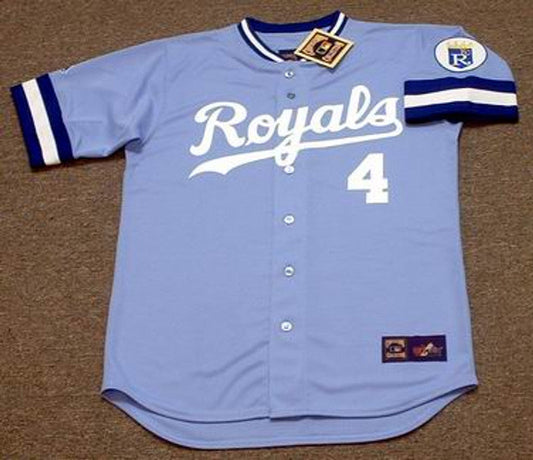 Danny Tartabull Kansas City Royals 1989 Away Throwback Baseball Stitched Jersey | CTJS2439