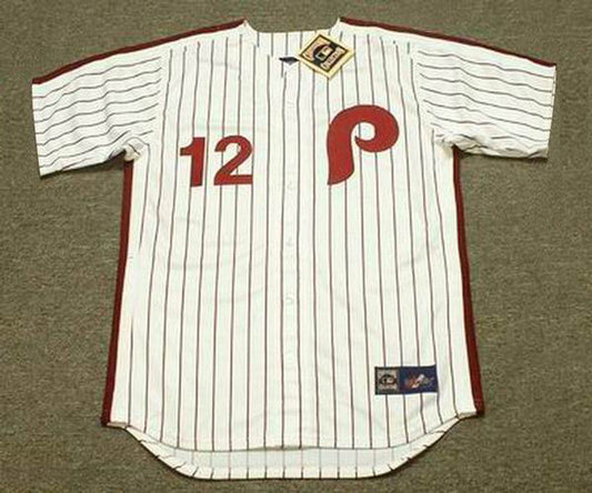 Tony Taylor Philadelphia Phillies 1975 Cooperstown Throwback Home Baseball Stitched Jersey | CTJS0150