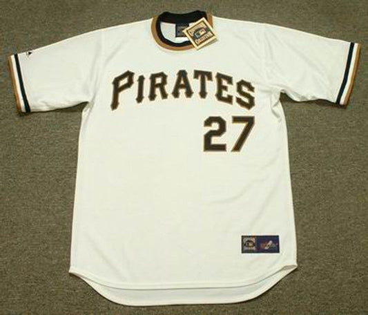 Kent Tekulve Pittsburgh Pirates 1975 Cooperstown Throwback Baseball Stitched Jersey | CTJS1355