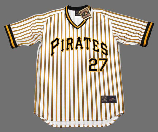 Kent Tekulve Pittsburgh Pirates 1978 Cooperstown Home Baseball Stitched Jersey | CTJS1354
