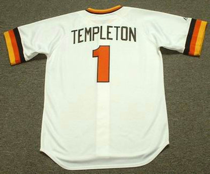 Garry Templeton San Diego Padres 1984 Cooperstown Throwback Home Baseball Stitched Jersey | CTJS2035