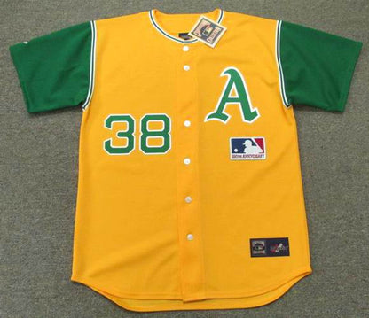 Gene Tenace Oakland Athletics 1969 Cooperstown Throwback Stitched Jersey | CTJS1983
