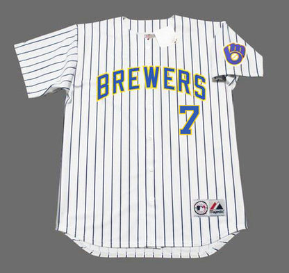 Eric Thames Milwaukee Brewers Alternate Home Baseball Stitched Jersey | CTJS2128