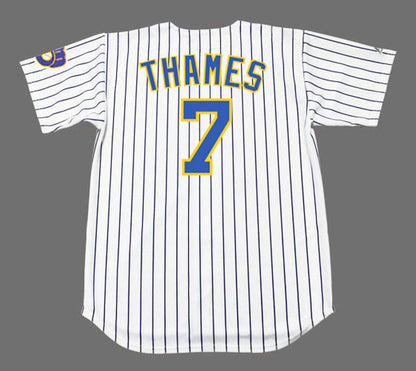 Eric Thames Milwaukee Brewers Alternate Home Baseball Stitched Jersey | CTJS2128
