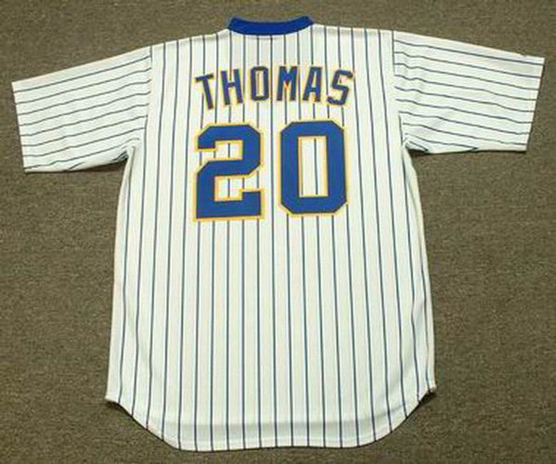 Gorman Thomas Milwaukee Brewers 1982 Cooperstown Home Stitched Jersey | CTJS1943