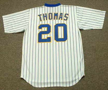 Gorman Thomas Milwaukee Brewers 1982 Cooperstown Home Stitched Jersey | CTJS1943