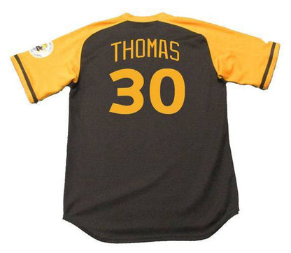 Derrel Thomas San Diego Padres 1978 Away Baseball Throwback Stitched Jersey | CTJS2282