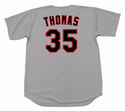 Frank Thomas Chicago White Sox 1990 Throwback Away Baseball Stitched Jersey | CTJS2067