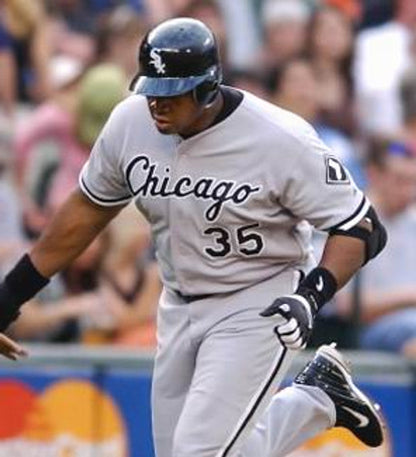 Frank Thomas Chicago White Sox Authentic Away Baseball Stitched Jersey | CTJS2064