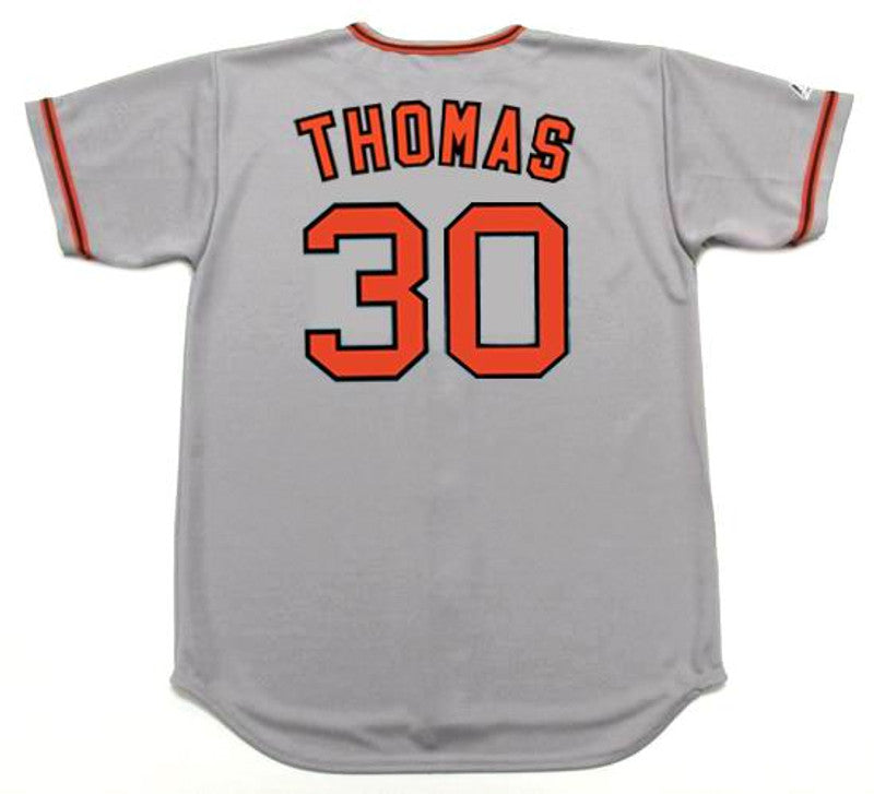 Derrel Thomas San Francisco Giants 1975 Cooperstown Away Baseball Stitched Jersey | CTJS2281