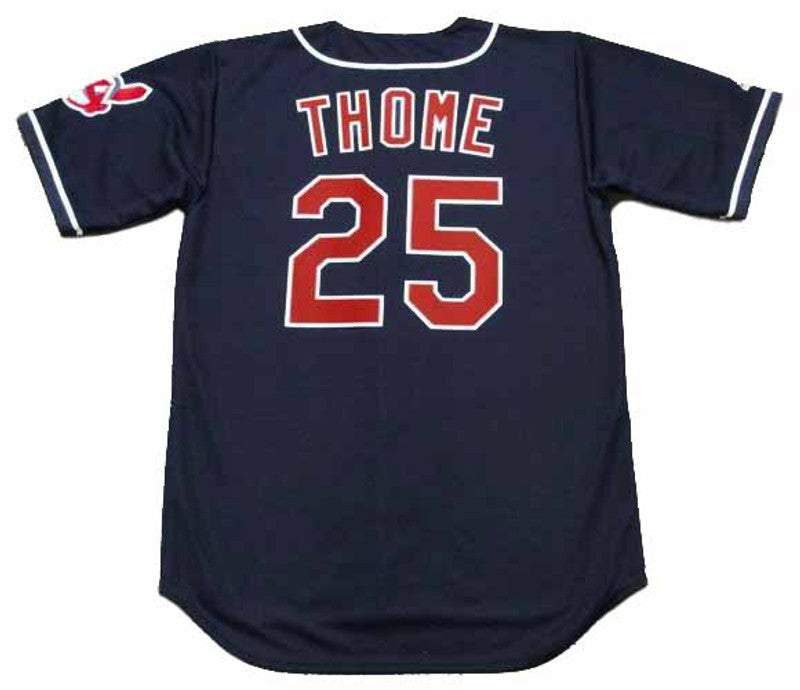 Jim Thome Cleveland Indians 1997 Throwback Alternate Baseball Stitched Jersey | CTJS1653