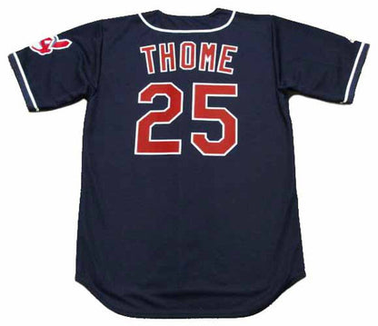 Jim Thome Cleveland Indians 1997 Throwback Alternate Baseball Stitched Jersey | CTJS1653