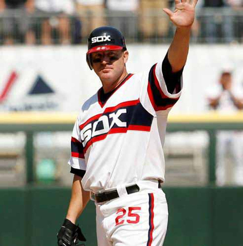 Jim Thome Chicago White Sox 1980S Throwback Baseball Stitched Jersey | CTJS1657