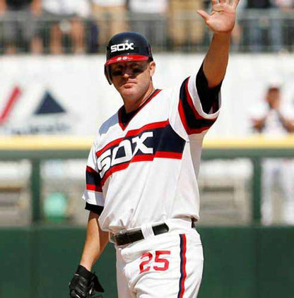 Jim Thome Chicago White Sox 1980S Throwback Baseball Stitched Jersey | CTJS1657