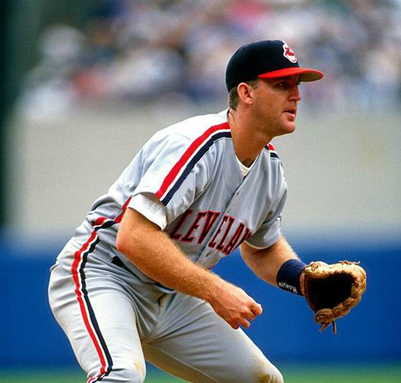 Cleveland Indians 1990S Throwback Road Baseball Stitched Jersey | CTJS2495