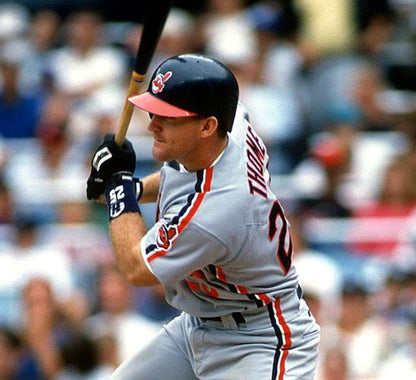 Cleveland Indians 1990S Throwback Road Custom Name Number Stitched Jersey | CTJS2494