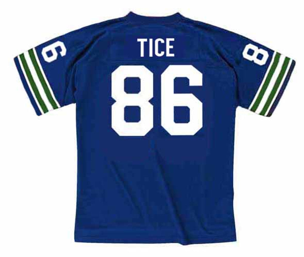 Seattle Seahawks Mike Tice NFL jersey front view