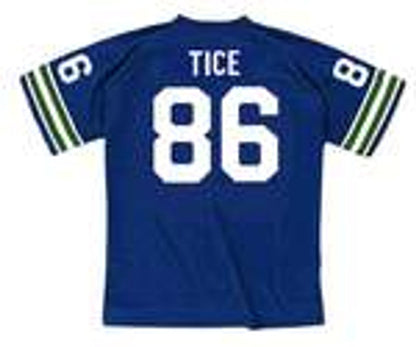 Seattle Seahawks Mike Tice NFL jersey front view