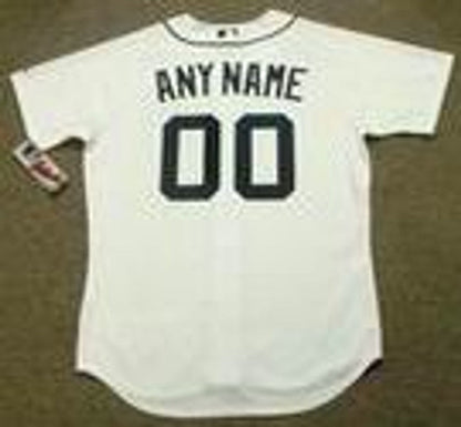 Detroit Tigers Authentic Home Custom Name Number Stitched Jersey | CTJS2274