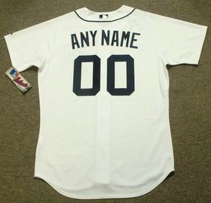 Detroit Tigers Authentic Home Custom Name Number Stitched Jersey | CTJS2274