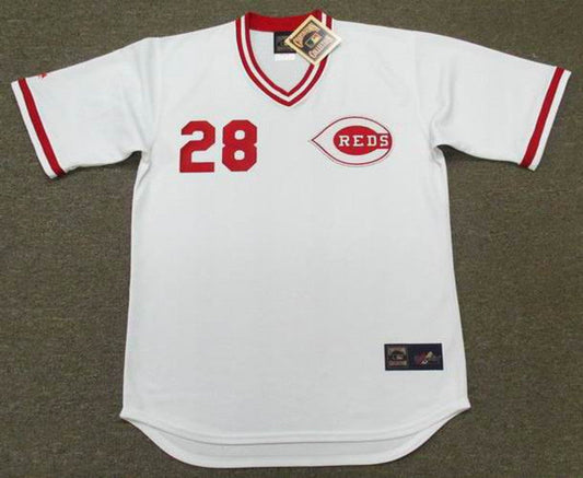 Bobby Tolan Cincinnati Reds 1972 Cooperstown Home Baseball Stitched Jersey | CTJS2796