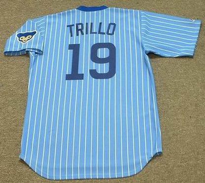 Manny Trillo Chicago Cubs 1978 Cooperstown Throwback Baseball Stitched Jersey | CTJS1182